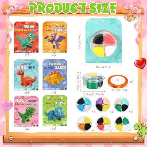 Air Dry Clay Kit - air dry clay 18 pcs.