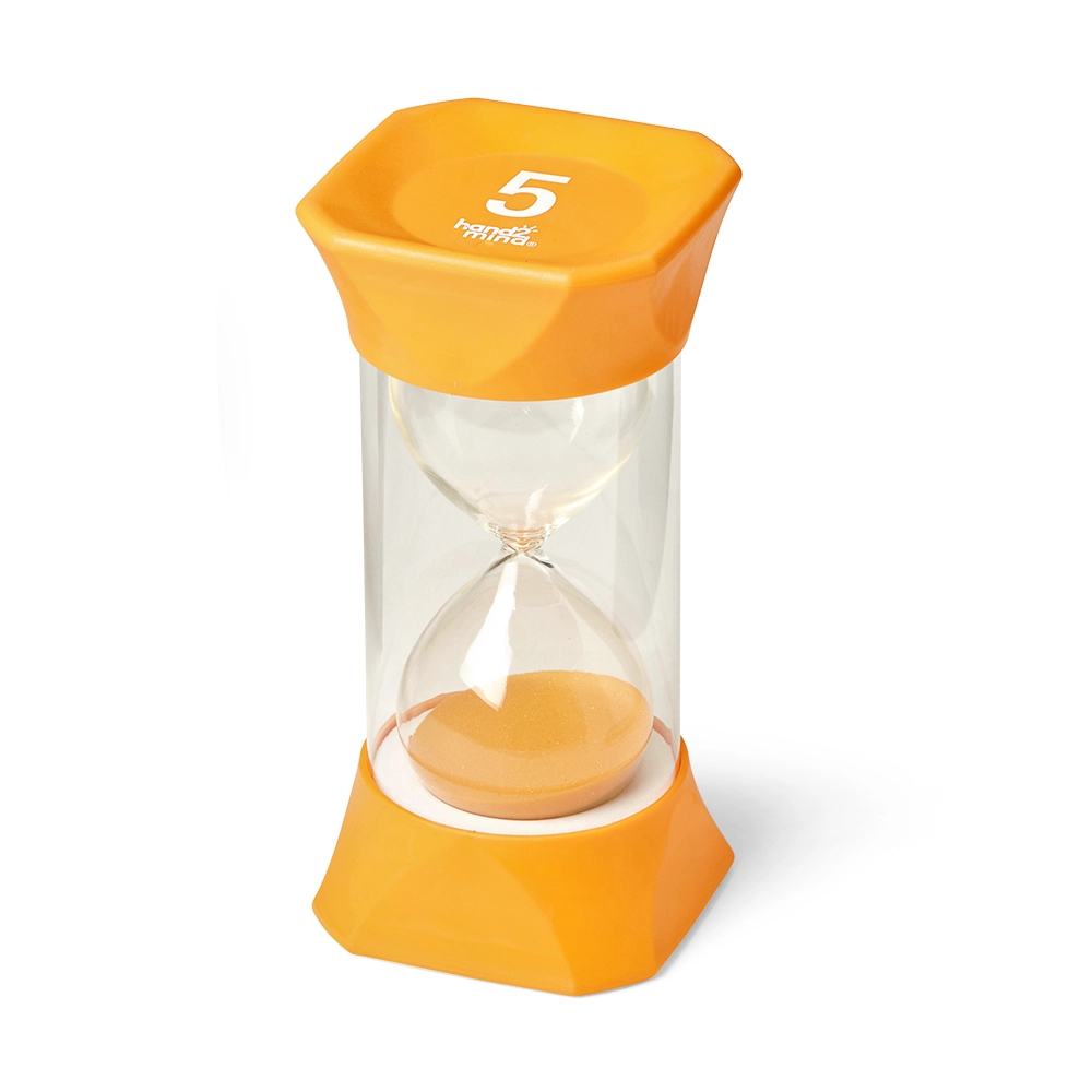 Jumbo Sand Timer - Suitable for 3 years and above 5 pieces