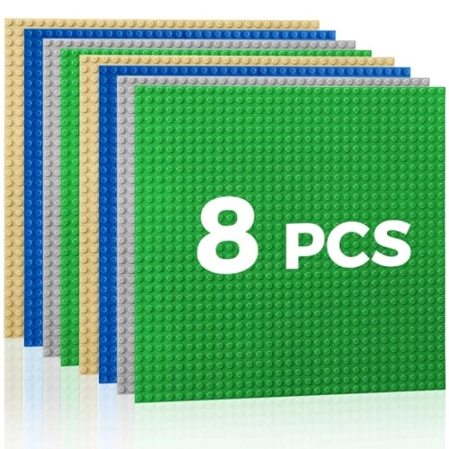 Classic Baseplates - 8 pcs