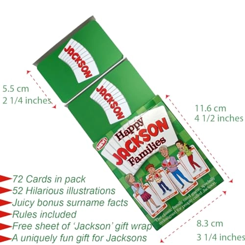 Happy Families: Personalised for Families Named Jackson