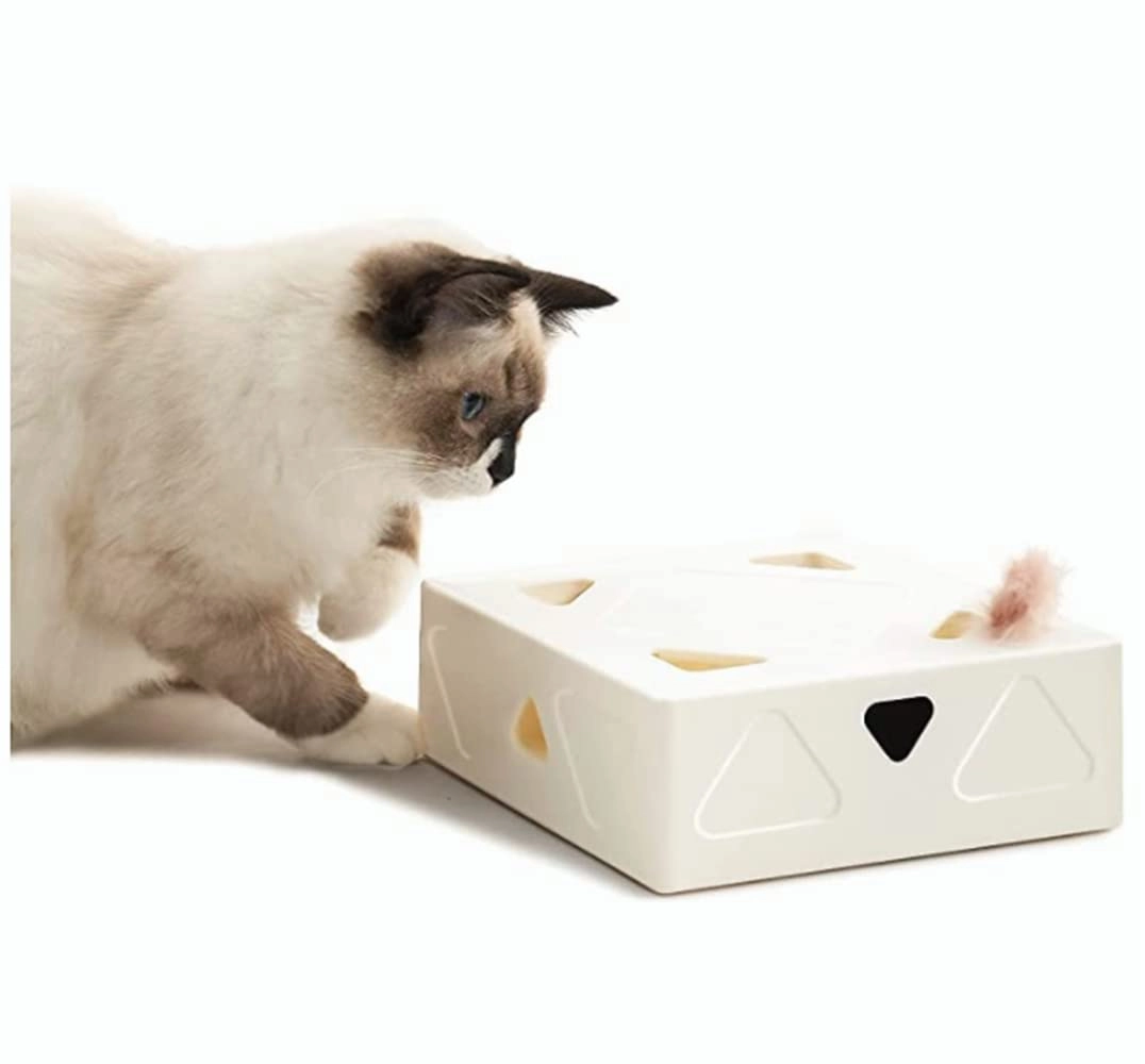 AnsonBoy Cat Toy - Battery Automatic Feather Mouse