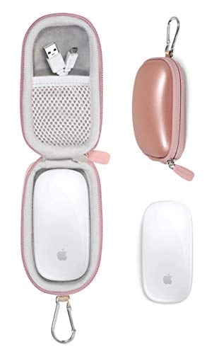 Case for Apple Magic Mouse 1 and Magic Mouse 2 - Rose Gold Hard Shell