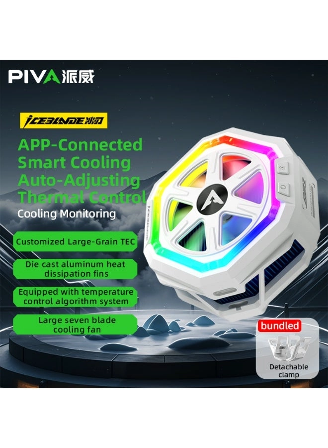 B21 - iPad Cooling Fan 3 Speeds RGB 5000 RPM 23W