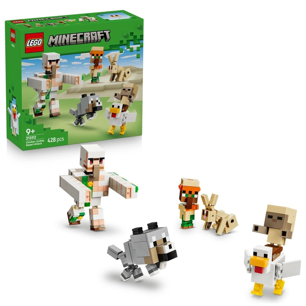 LEGO Minecraft Chicken Jockey Desert Attack (21592)