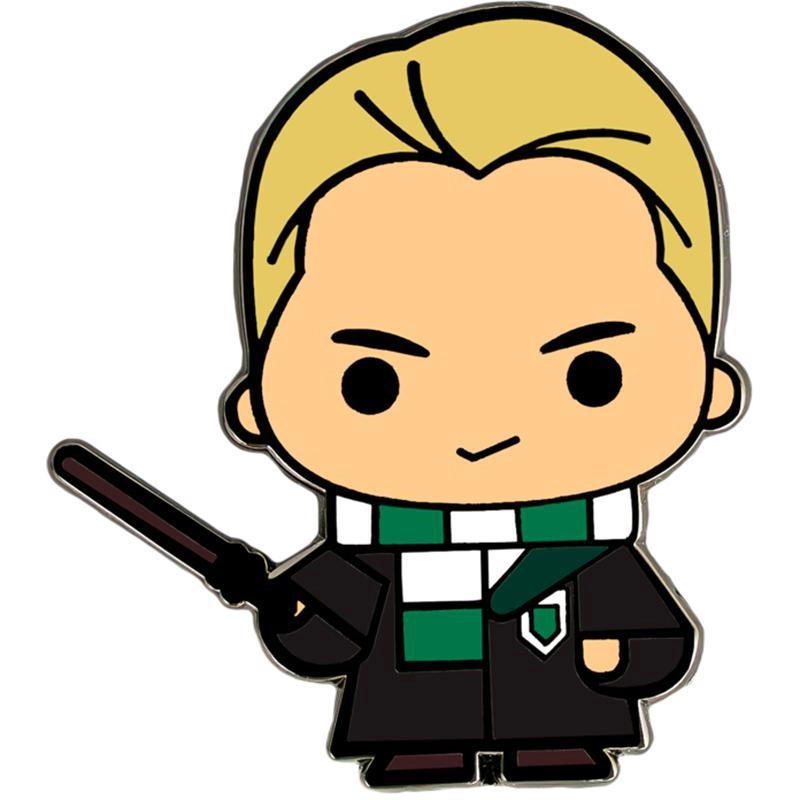 Sky Pinz Harry Potter - Draco Black-Tone Brooch
