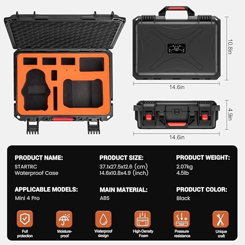 Mini 4 Case - DJI Mini 4 Pro Hard case