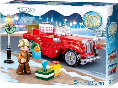 Town Car Model Kit Building Block - 153 pcs