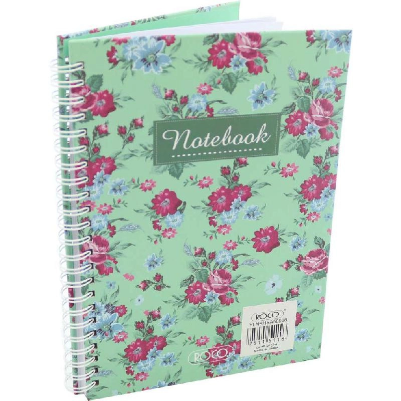 Notebook 19 X 26 cm Spiral - Grid 100 Sheets