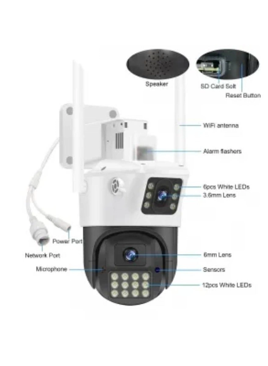 4k 8M Ip Camera