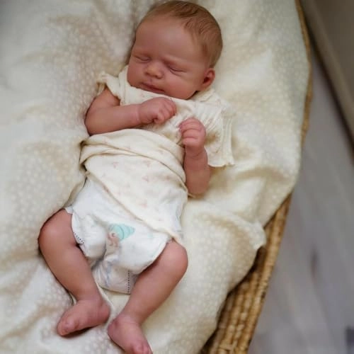 Reborn Baby Doll - 18 Inch Silicone Girl Ages 3+