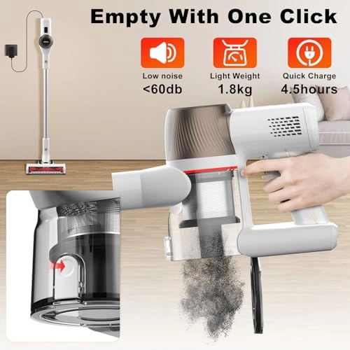 Cordless Vacuum Cleaner - Dry 60 M