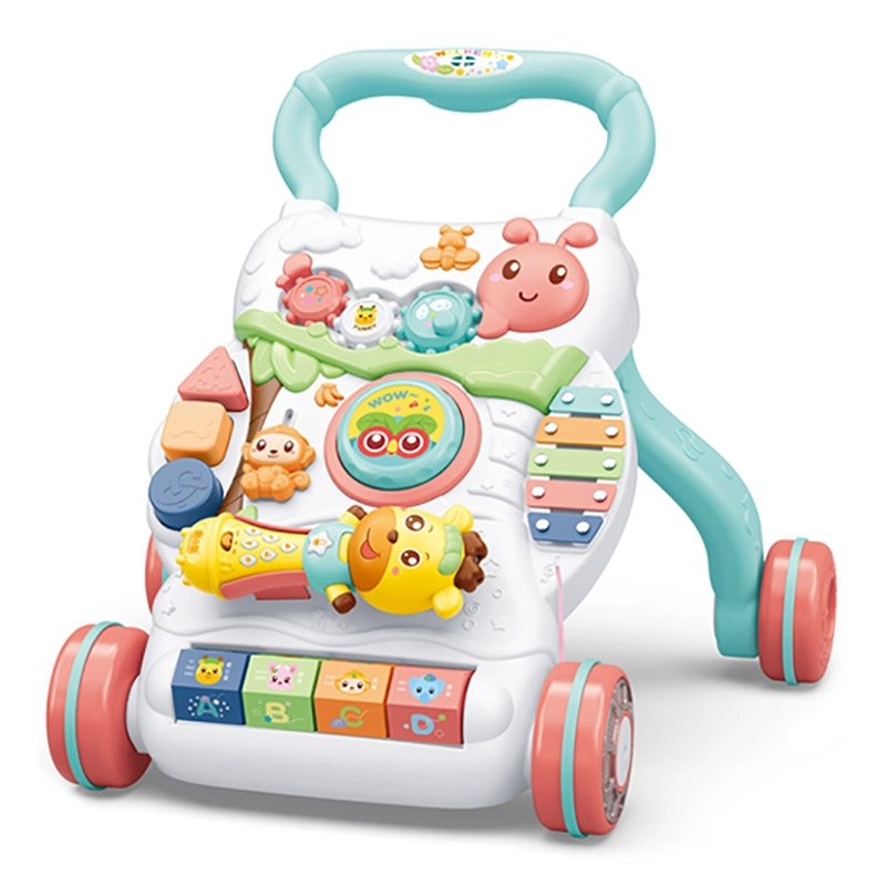 Baby Musical Activity Walker - 2-in-1 Music Lights