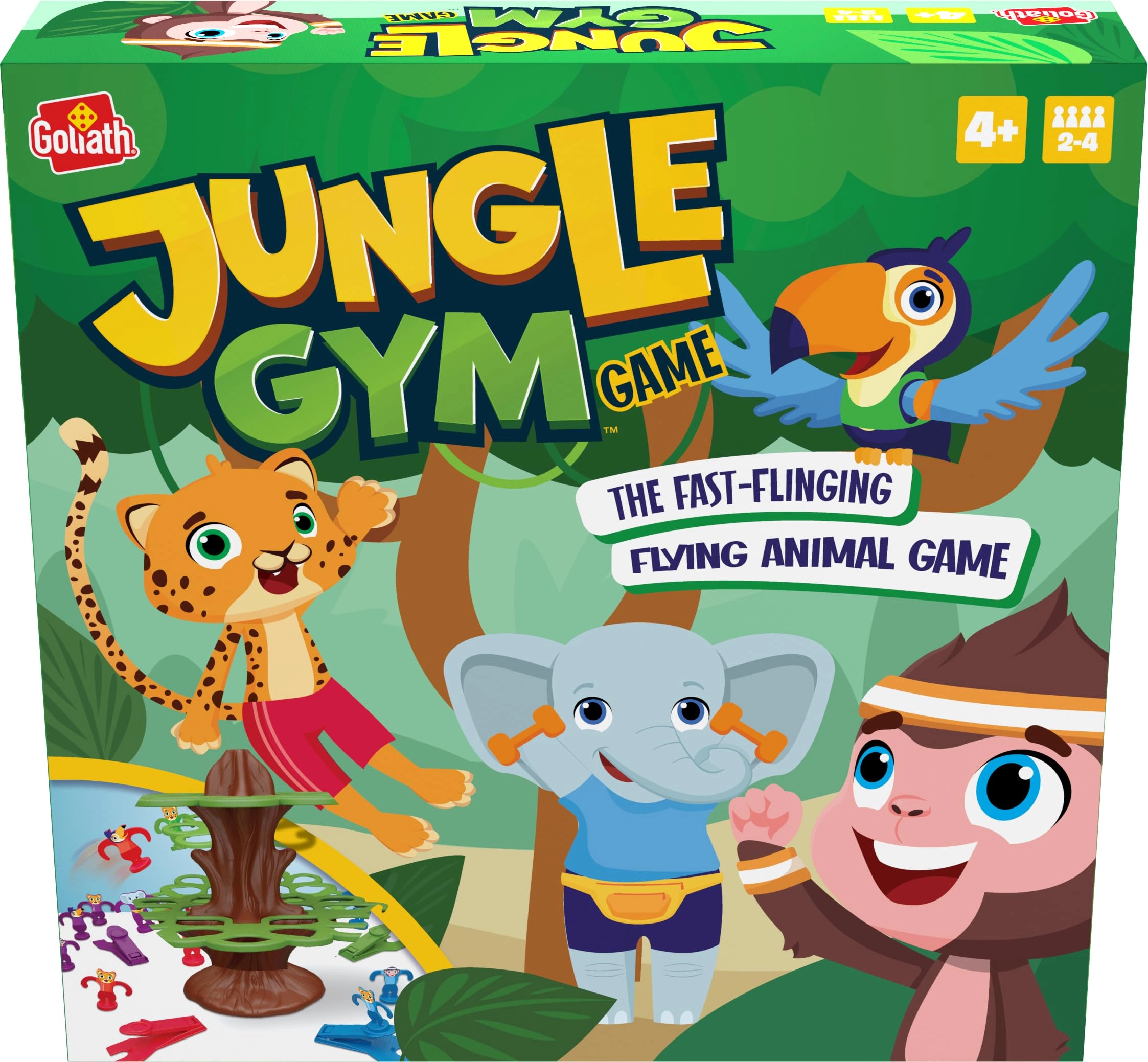 Goliath Jungle Gym Game - Fast-Flinging Flying Animal