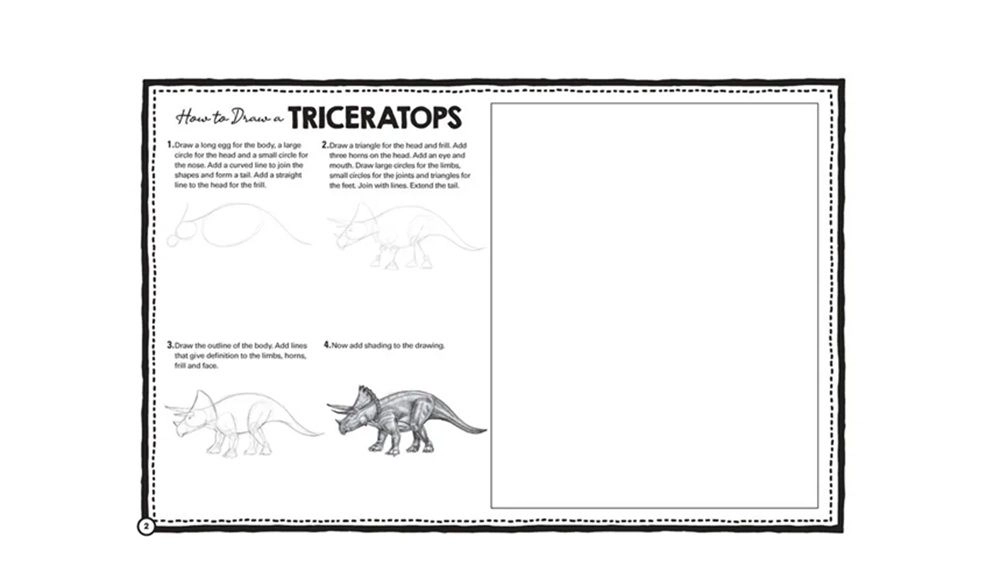 Mega Activity Pad Dinosaurs - 6+