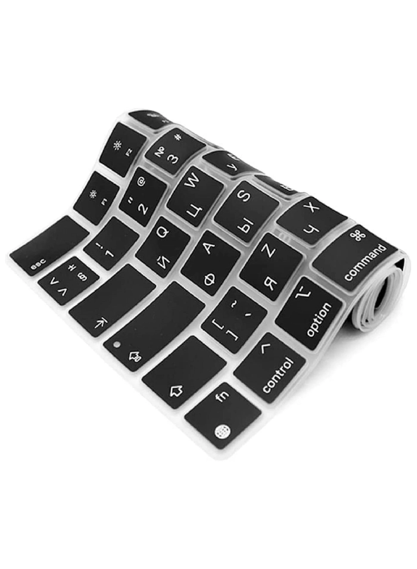 Silicone Keyboard Cover - European Version Russian/English
