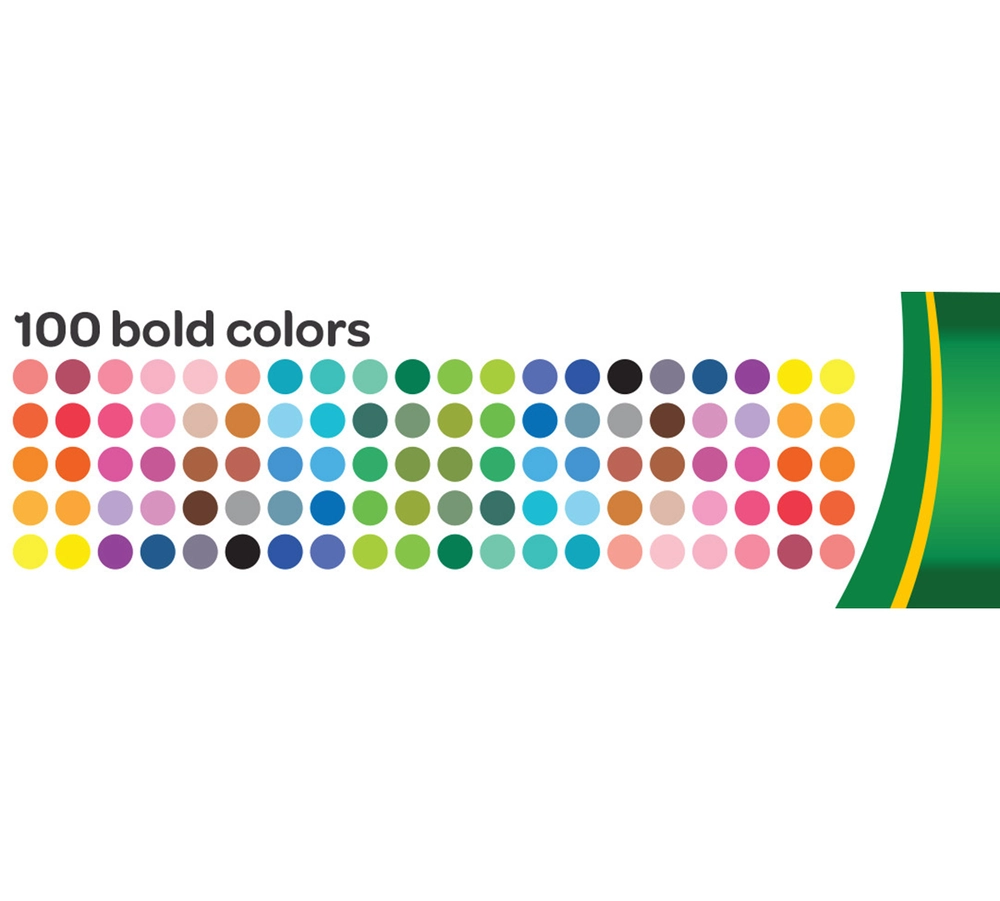 Super Tips - 100 Pcs 100 different colors
