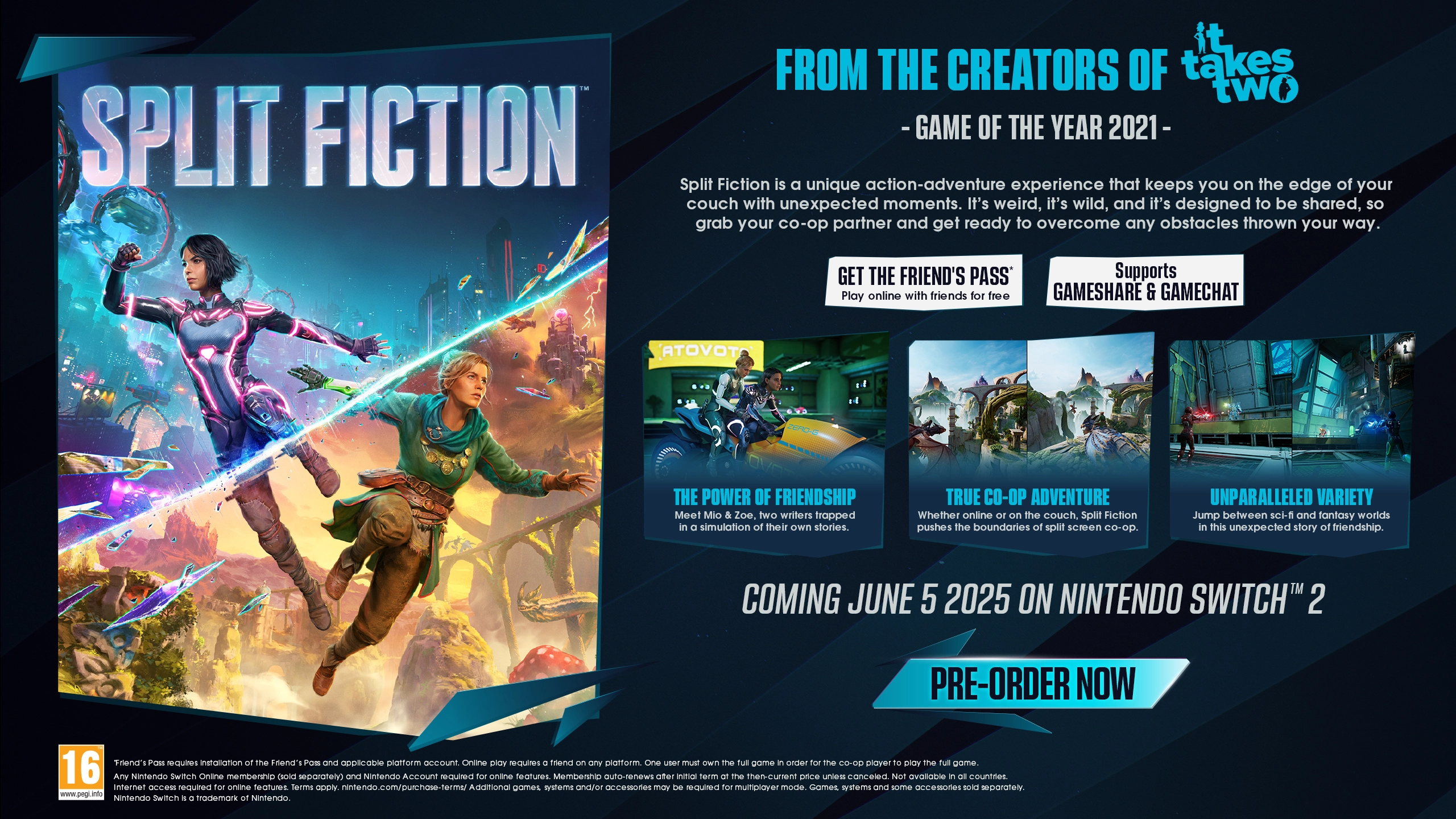 Split Fiction - Nintendo Switch 2