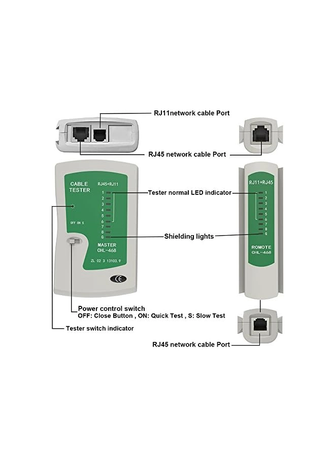 Network Tester Wire Tracer - RJ11 Tone