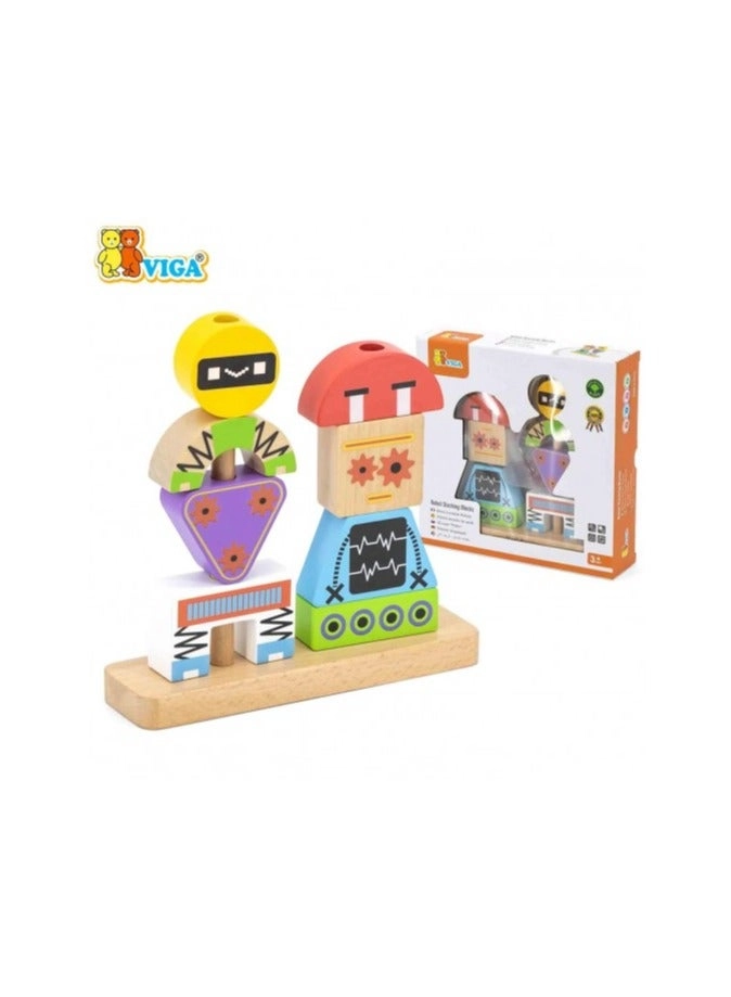 Robot Stacking Blocks - 8 pcs