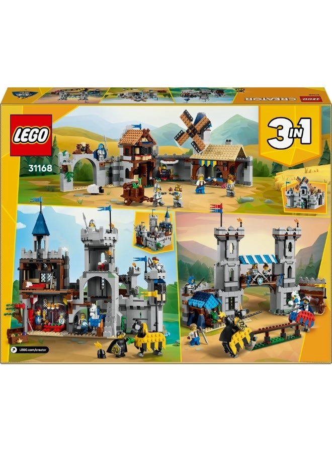 Creator 3in1 Medieval Horse Knight Castle (31168) - 6 Minifigures