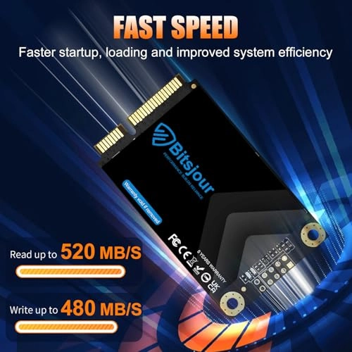 mSATA SSD - 512GB 50mm X 30mm X3.5mm