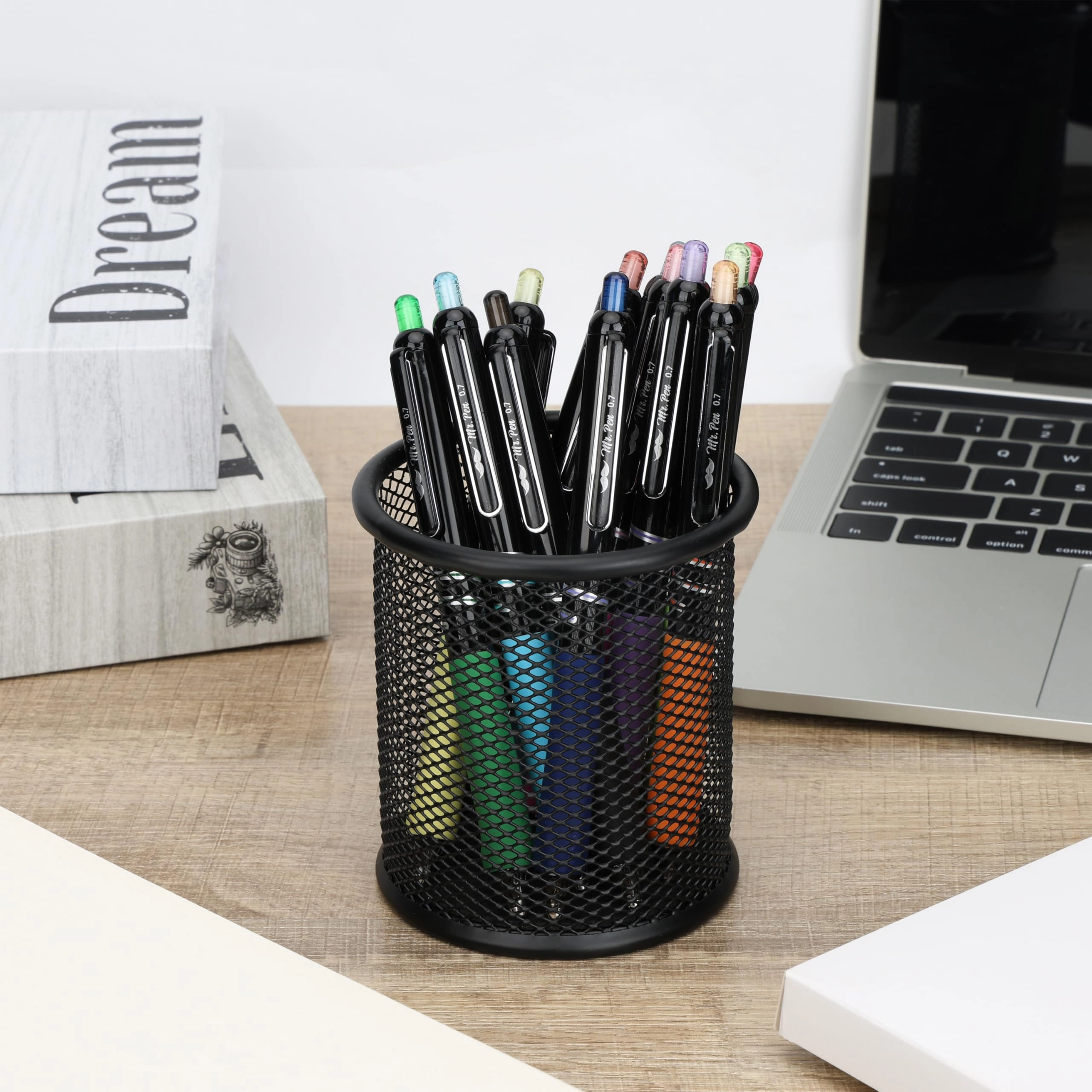 Retractable Gel Pens - 12 Pack 0.7mm