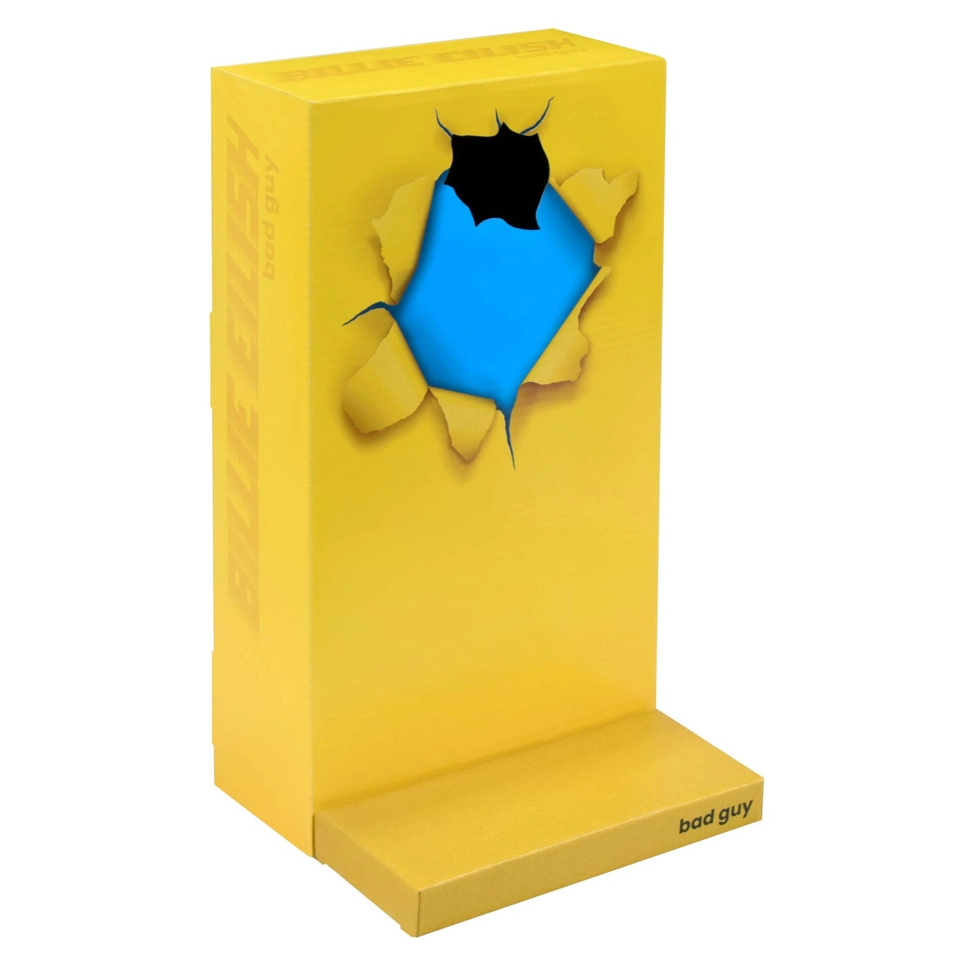 Billie Eilish Fashion Doll - 10.5" Tall Teal Colored Rooted Hair Yellow Hooded Sweatshirt And Pants