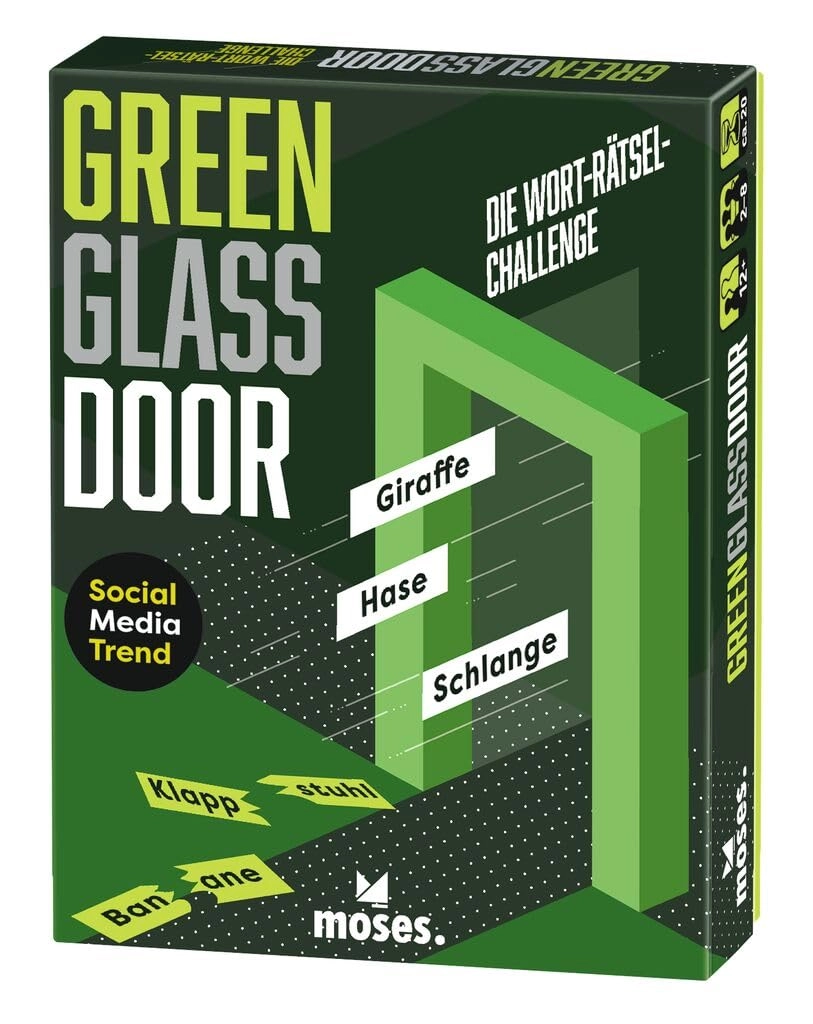 moses. Green Glass Door: Die Wort-Rätsel-Challenge (German)