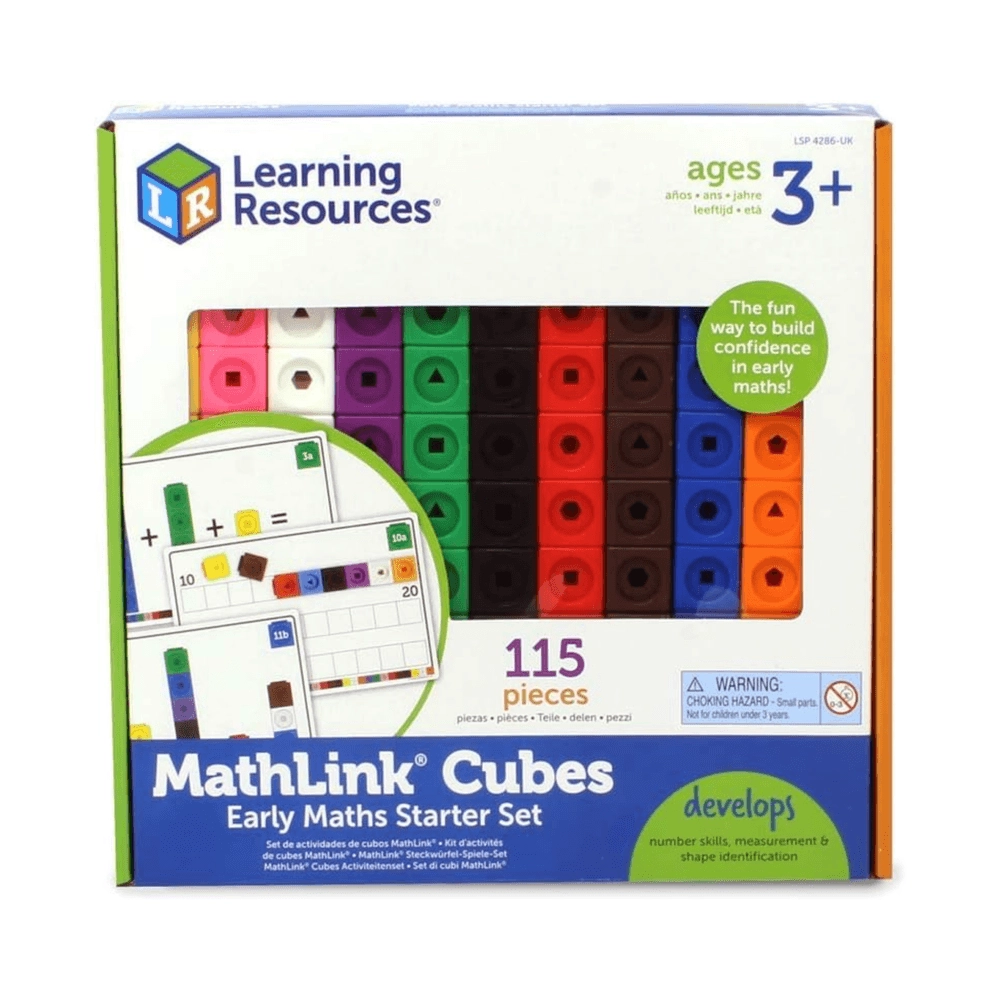 Math link Cubes Activity Set - 5+ Years 100 piece(s)