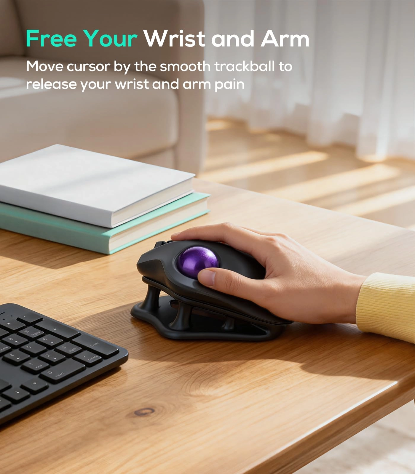 M511 Trackball Mouse - Wireless