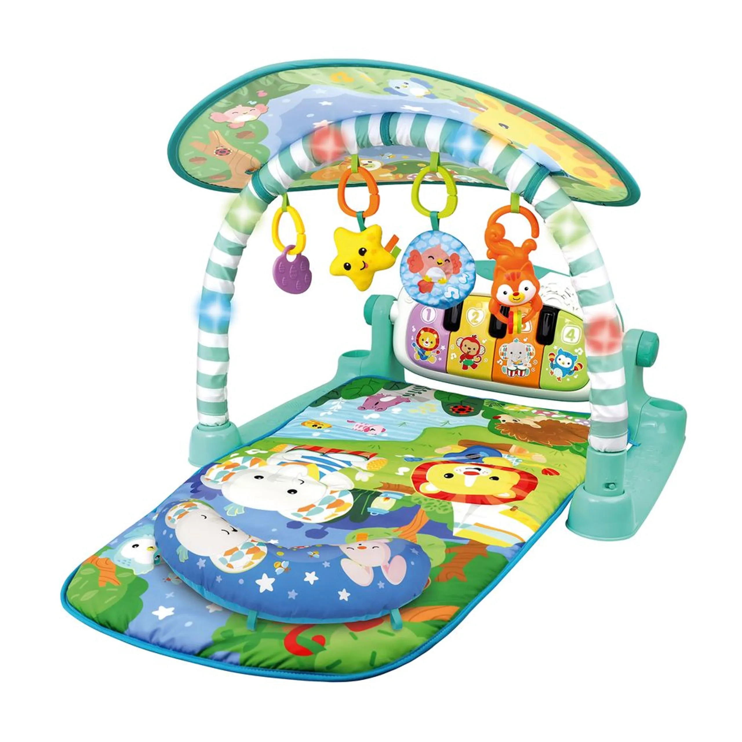 Magic Lights Musical Play Gym - Suitable for 0 month and above