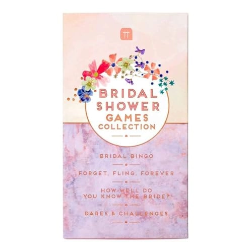 Blossom Bridal Shower Games Collection - 4 pieces 16 years above English