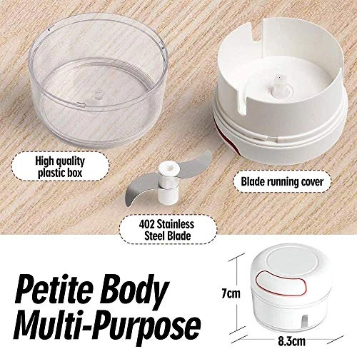 Manual Food Chopper - 170ml 2 blades