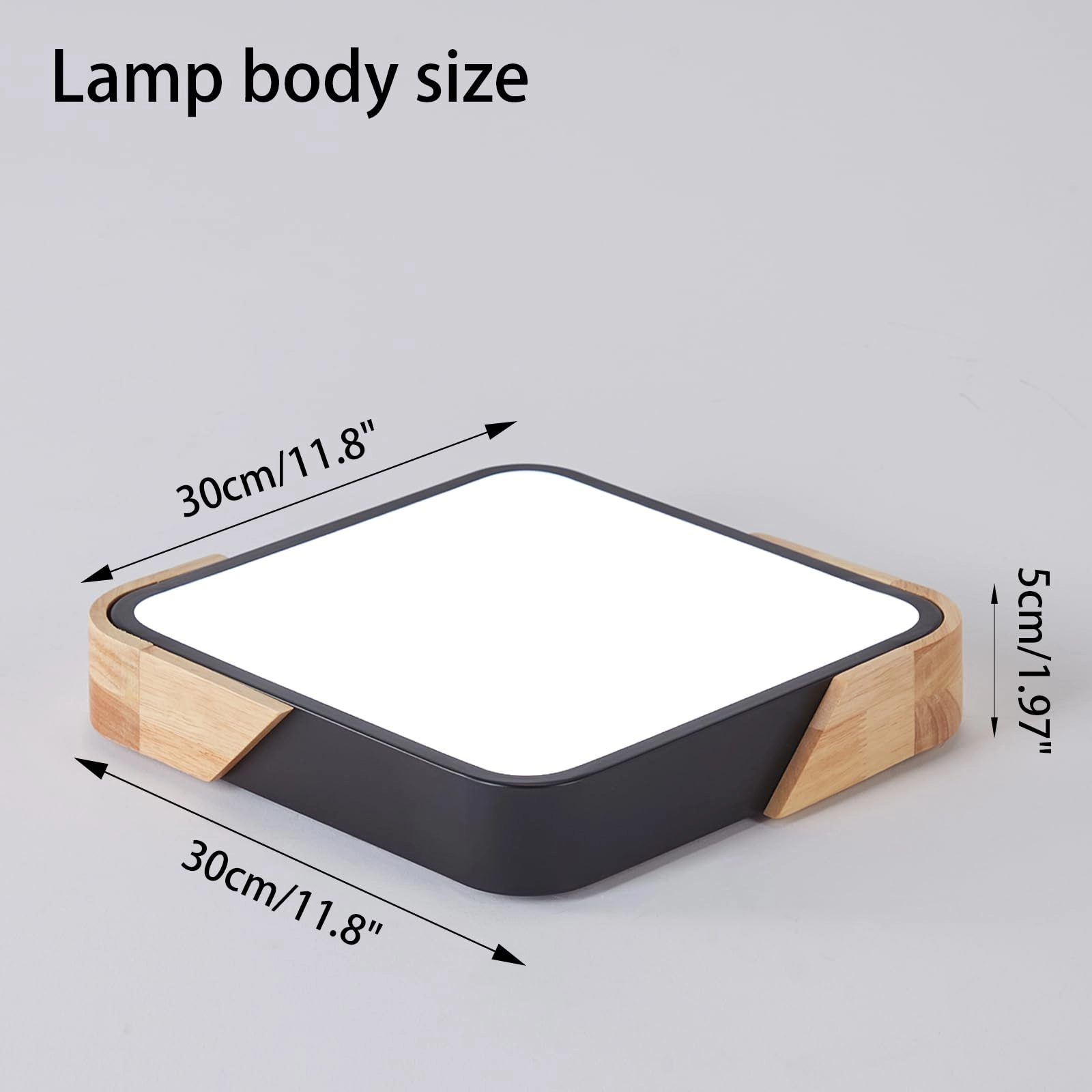 Flush Ceiling Light - 6000K 4000K 3000K Dimmable