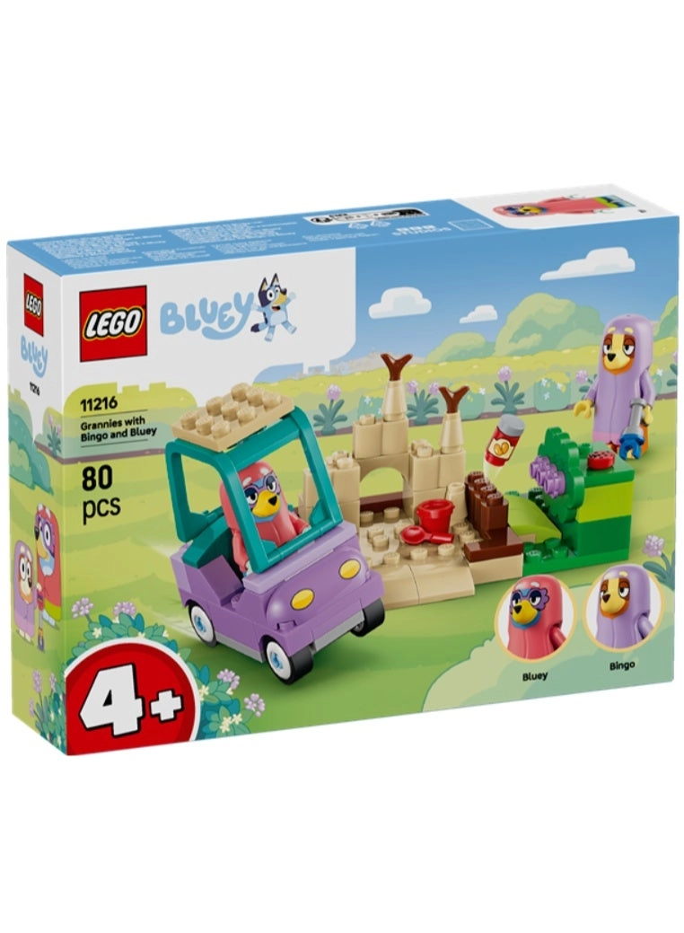 Grannies with Bingo and Bluey