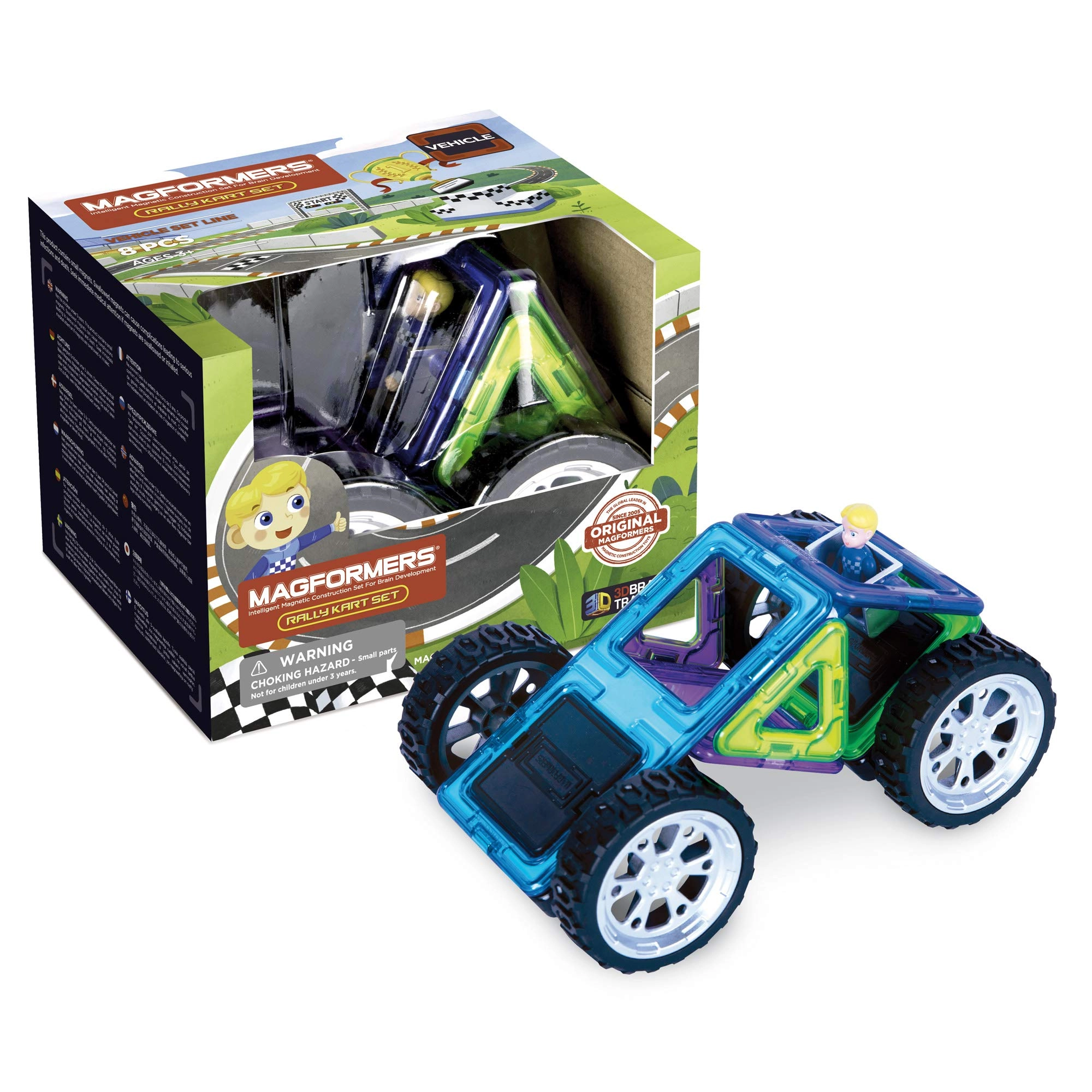 Magformers Rally Kart (707016) - construction