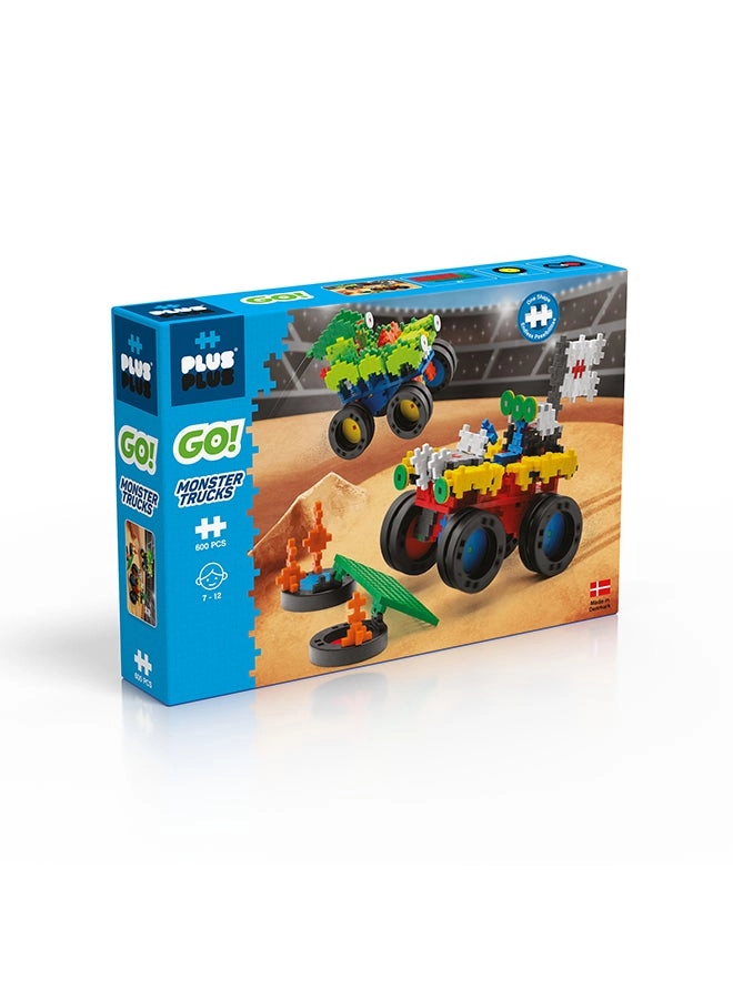 Go! Monster Trucks - Vehicle 600 pcs