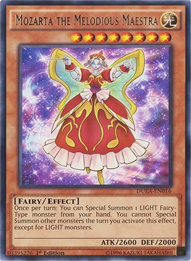 Yu-Gi-Oh! Mozarta The Melodious Maestra DUEA-EN016 - Duelist Alliance 1st Edition