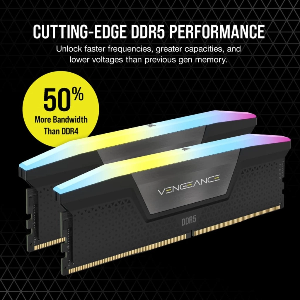 Vengeance RGB - 48GB 5200MHz 288-Pin DDR5