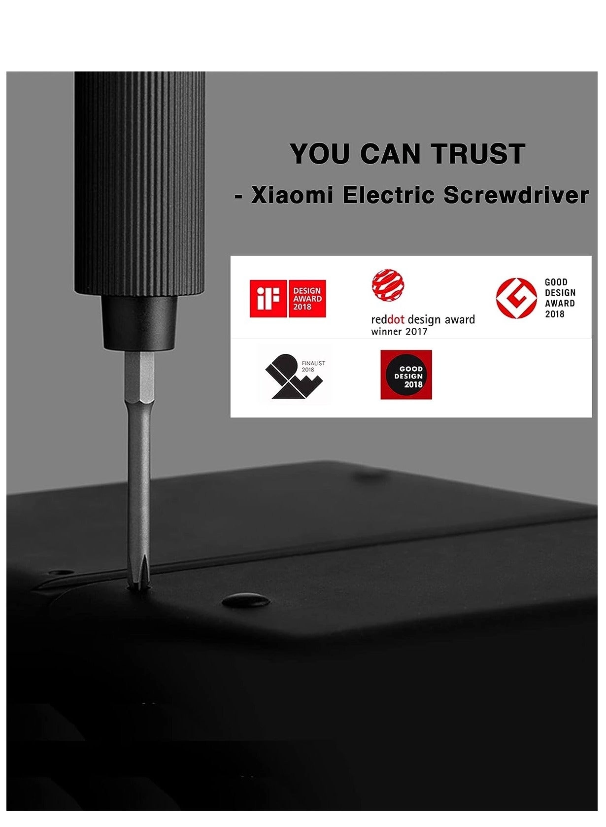 Electric Precision Screwdriver - 24 x S2 bits 170 Rpm
