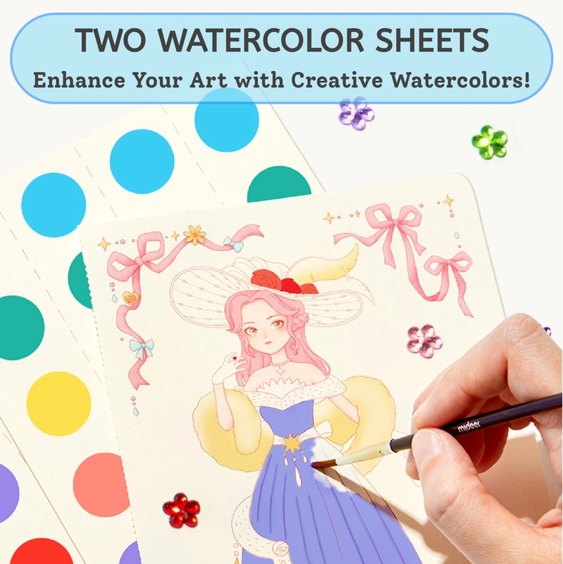 Poke-in Dress Up Kit - Real fabric Needle-free