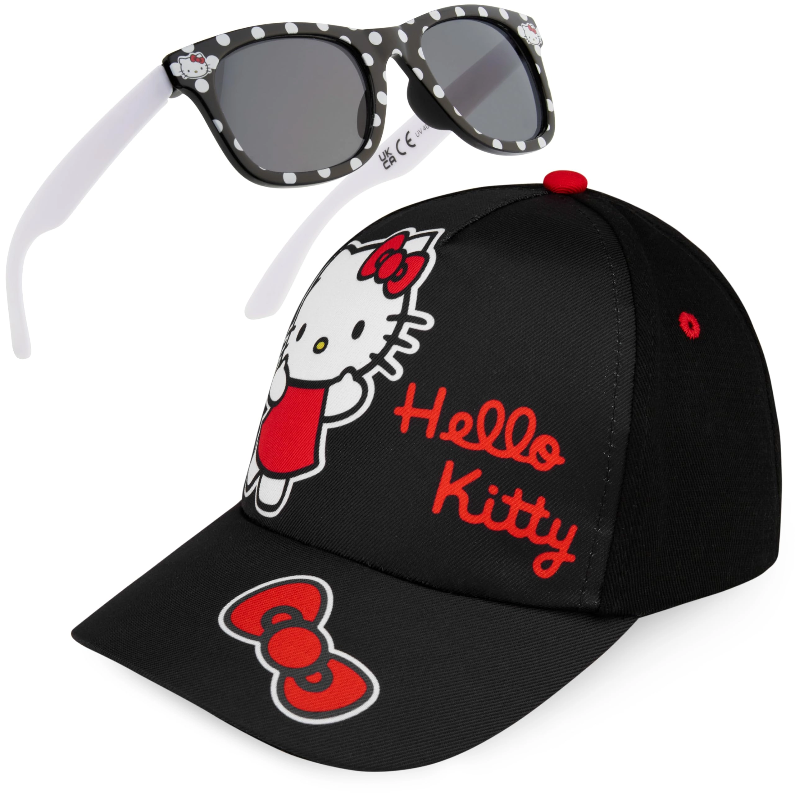 Get Trend Sunglasses - UV400 Kids + Baseball Cap - Breathable Adjustable