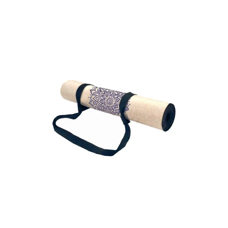Bhakti Chakra Hemp Yoga Mat - Hemp and Natural Tree Rubber 2mm