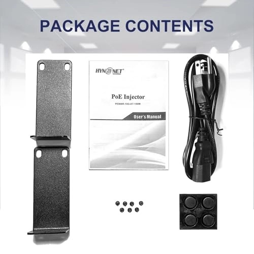 PE908 - 8 150W 52V DC IEEE 802.3af IEEE 802.3at 10/100/1000 Mbps