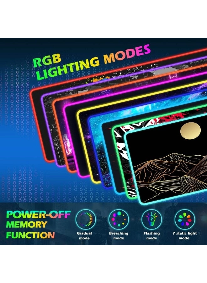 RGB Gaming Mouse Pad - Wired
