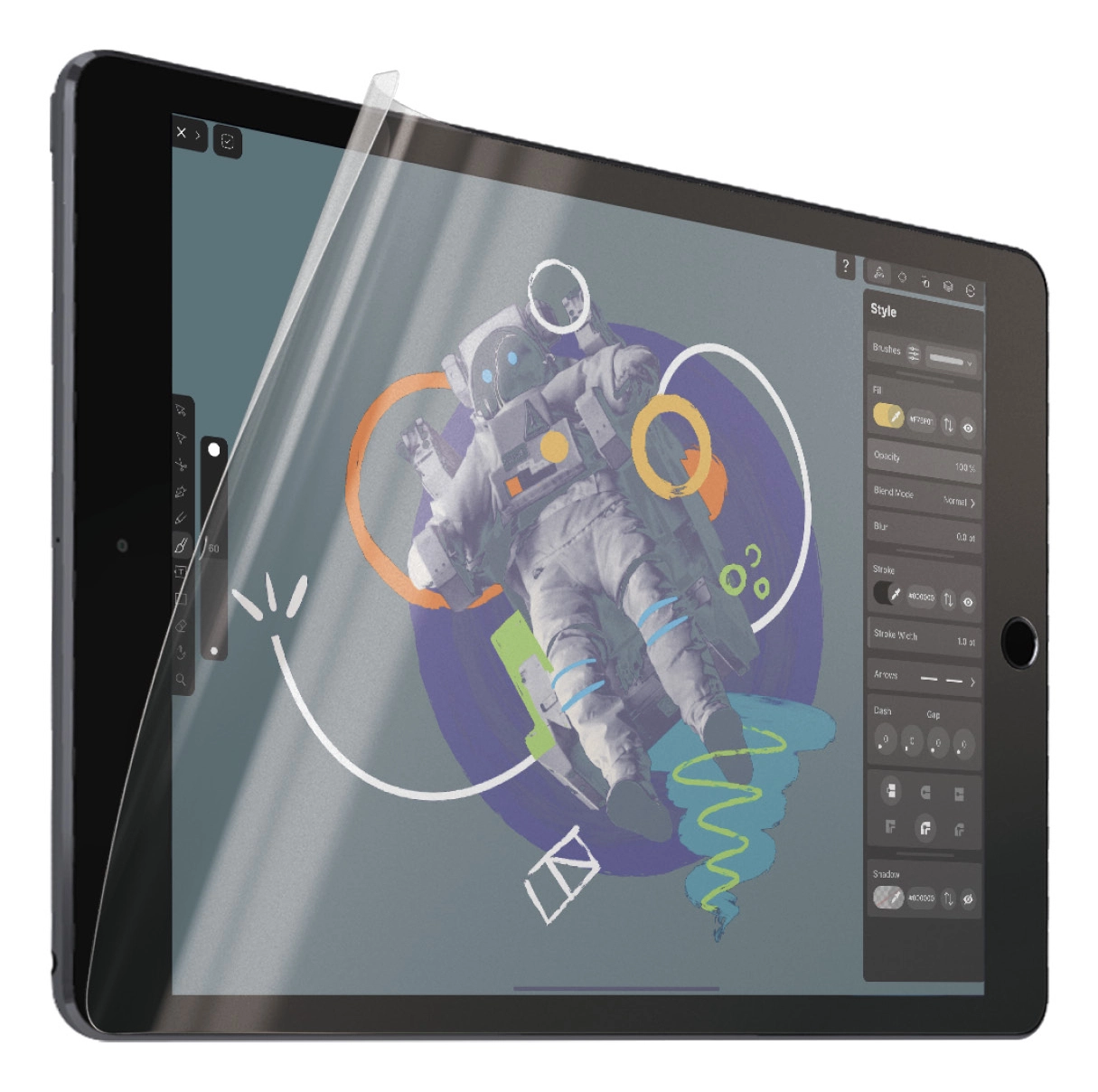PanzerGlass Graphicpaper AB Edge-to-Edge Screen Protector for iPad 10.2
