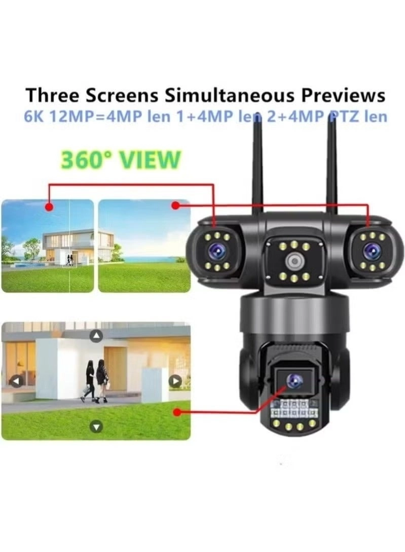 Solar Security Camera 6MP/8MP