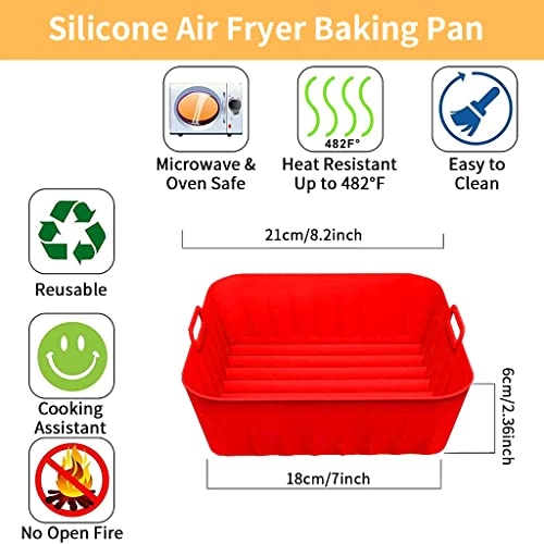 Air Fryer Silicone Baking Tray - Silicone