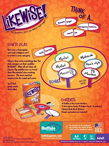 LIKEWISE - English Ages 12 11