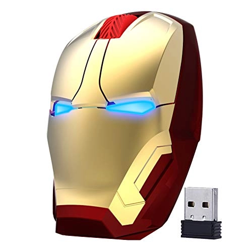 Wireless Iron Man Mouse - USB